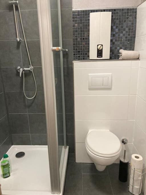 Toll Apartment Am Rhein Netflix Internet 1000 Mbits, Free Parking Duisburg Eksteriør billede