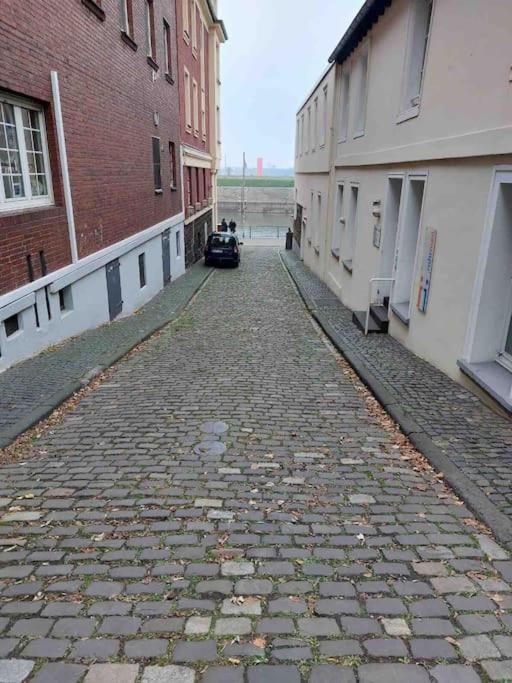 Toll Apartment Am Rhein Netflix Internet 1000 Mbits, Free Parking Duisburg Eksteriør billede